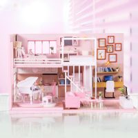Dream Girl Heart DIY Miniature dollhouse kit