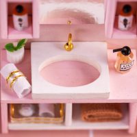 Dream Girl Heart DIY Miniature dollhouse kit