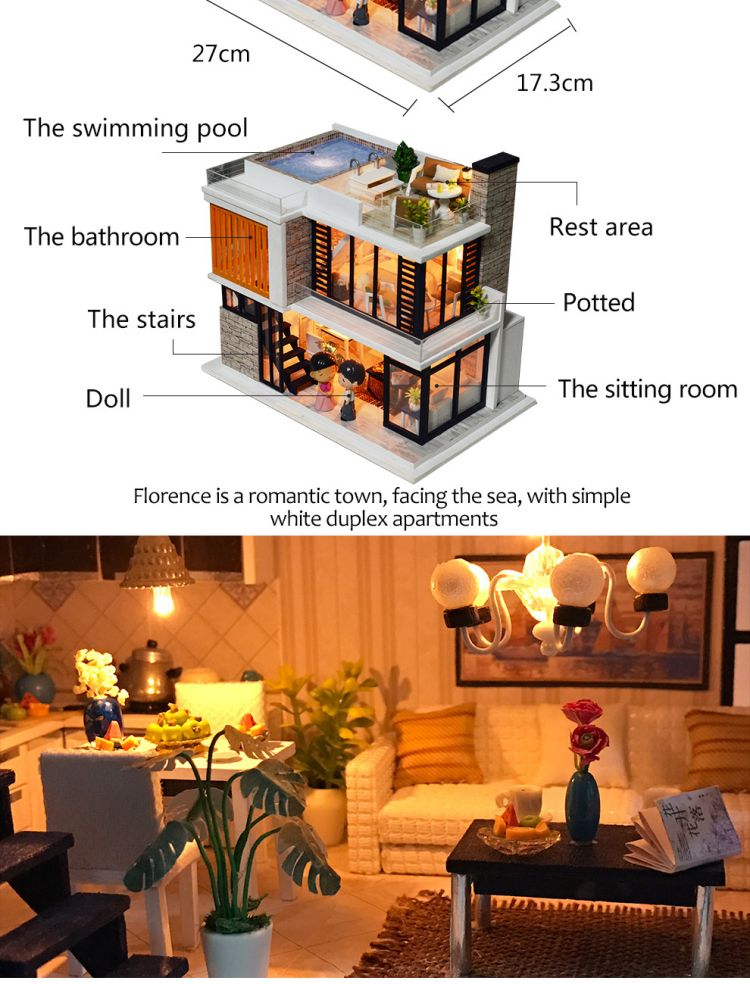 Florence DIY Miniature House