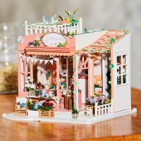 Gypsophila DIY Miniature dollhouse kit without dust cover