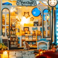 Pet Store DIY Miniature dollhouse kit