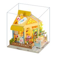 Snack & Milktea Shops DIY Miniature dollhouse kit