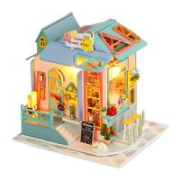 Snack & Milktea Shops DIY Miniature dollhouse kit